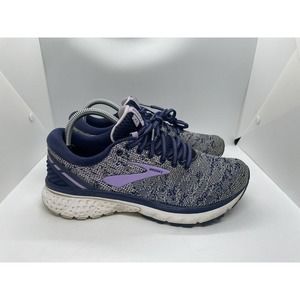 Brooks Womens Ghost 11 1202771B406 Blue Running Shoes Sneakers Size 8.5 B